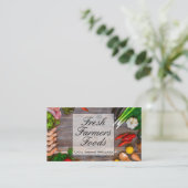 Lokaal Biologisch | Boeren Levensmiddelen | Gehele Visitekaartje (Staand voorkant)