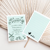 Lokaal gegroeid geslachtsneutraal Baby shower Kaart