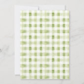 Lokaal gegroeid geslachtsneutraal Baby shower Kaart (Achterkant)