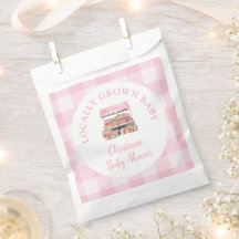 Lokaal gegroeid meisje Baby shower