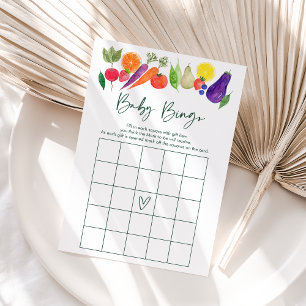 Lokaal gegroeide boeren markt Baby bingo spel