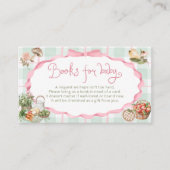 Lokaal gegroeide boeren markt boeken voor Baby tic Informatiekaartje (Voorkant)