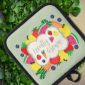 Lokaal gegroeide boerenmarkt pannenlap