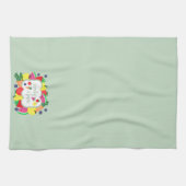 Lokaal gegroeide boerenmarkt theedoek (Horizontaal)