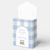 Lokaal gegroeide jongen Baby shower Bedankdoosjes (Geopend)