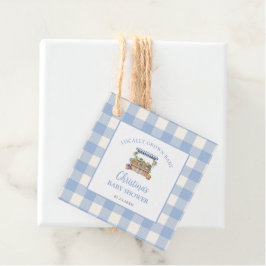 Lokaal gegroeide jongen Baby shower Bedankjes Labels