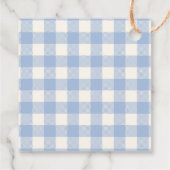 Lokaal gegroeide jongen Baby shower Bedankjes Labels (Achterkant)