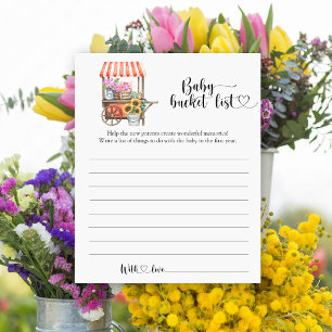 Lokaal gekweekte bloemen baby shower Emmerlijst vo