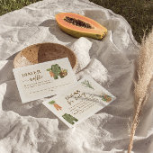 Lokaal gekweekte boerenmarkt luier rafel informatiekaartje