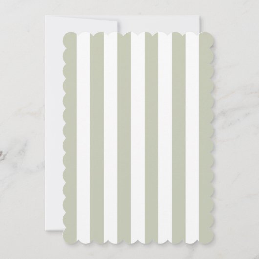 Lokaal gekweekte kar Baby shower uitnodiging (Achterkant)