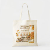 Lokaal geteeld Autumn Harvest Baby shower Tote Bag (Voorkant)