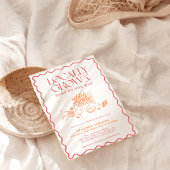 Lokaal geteeld Baby Farmer's Market Baby shower Kaart