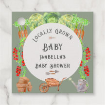 Lokaal geteeld Baby Sage Groen Baby shower