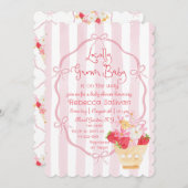 Lokaal geteeld Baby Shimsical Strawberry Baby show Kaart (Voorkant / Achterkant)