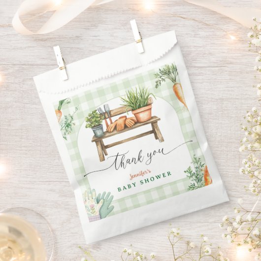 Lokaal geteeld Baby shower Bedankzakje (Geknipt)