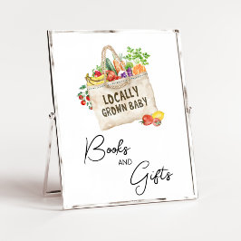 Lokaal geteeld Baby shower Boeken en Geschenken Te Poster