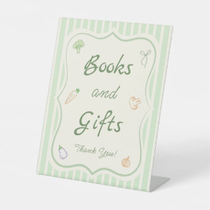 Lokaal geteeld Baby shower Boeken & Geschenken Reclamebord Met Voetstuk