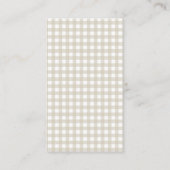 Lokaal geteeld Baby shower Boeken voor Baby Informatiekaartje (Achterkant)