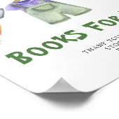 Lokaal geteeld baby shower - Boeken voor baby Poster (Hoek)