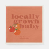 Lokaal geteeld Baby shower | Colorblock BOLD Servet (Voorkant)