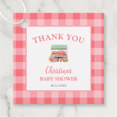 Lokaal geteeld Baby shower Dank u Bedankjes Labels (Voorkant)