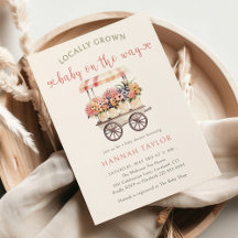 Lokaal geteeld Baby shower