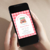 Lokaal geteeld Baby shower Kaart