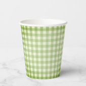 Lokaal geteeld Baby shower Papieren beker (Achterkant)