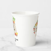 Lokaal geteeld Baby shower Papieren Bekers (Links)