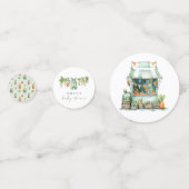 Lokaal geteeld Baby shower tafel Confetti Groente (Voorkanten)