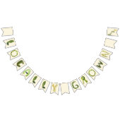 Lokaal geteeld Baby shower Vlaggetjes (Alle)