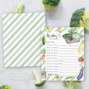 Lokaal geteeld baby shower Wensen voor baby