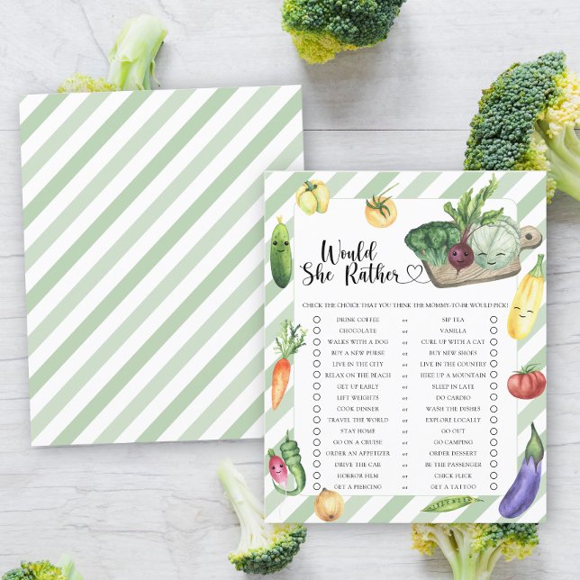 Lokaal geteeld baby shower zou ze liever spel (Creator heeft geüpload)