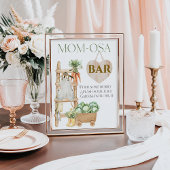 Lokaal geteeld Boerderij Rustiek Baby shower Momos Poster