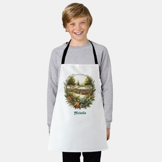 Lokaal geteeld - Boerenmarkt Schort (Gedragen)