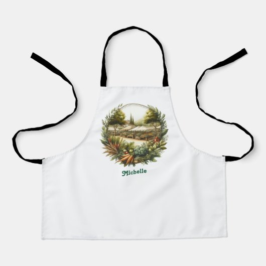 Lokaal geteeld - Boerenmarkt Schort (Voorkant)