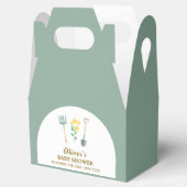 Lokaal geteeld Boho Floral Gardening Baby shower Bedankdoosjes (Geopend)