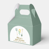 Lokaal geteeld Boho Floral Gardening Baby shower Bedankdoosjes (Voorkant Zijde)