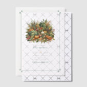 Lokaal geteeld - Farmers Market Verjaardagsfeest Vellum Uitnodigingen (Offset (Uitnodiging))