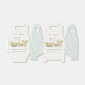 Lokaal geteeld Golden Retriever Floral Baby shower Bedankdoosjes (Uitgevouwen)