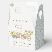 Lokaal geteeld Golden Retriever Floral Baby shower Bedankdoosjes (Geopend)