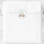 Lokaal Geteeld Retouradres Sticker (Tas)