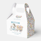 Lokaal geteeld Schattige egel veer Baby shower Bedankdoosjes (Achterkant)