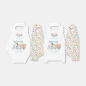 Lokaal geteeld Schattige egel veer Baby shower Bedankdoosjes (Uitgevouwen)