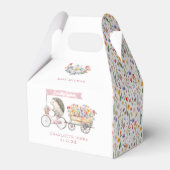 Lokaal geteeld Schattige egel veer Baby shower Bedankdoosjes (Achterkant)