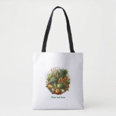 Lokaal geteeld - verse oogst producten tote bag (Voorkant)