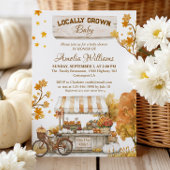 Lokaal geteelde Baby Autumn Farmers Market Kaart