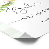 Lokaal geteelde baby Baby's zijn zoet Poster (Hoek)