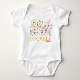 Lokaal Geteelde Baby Body – Lente Bloemen Baby G Romper