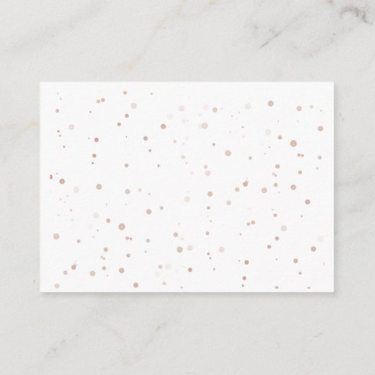 Lokaal geteelde baby Boeren markt baby shower Informatiekaartje (Achterkant)